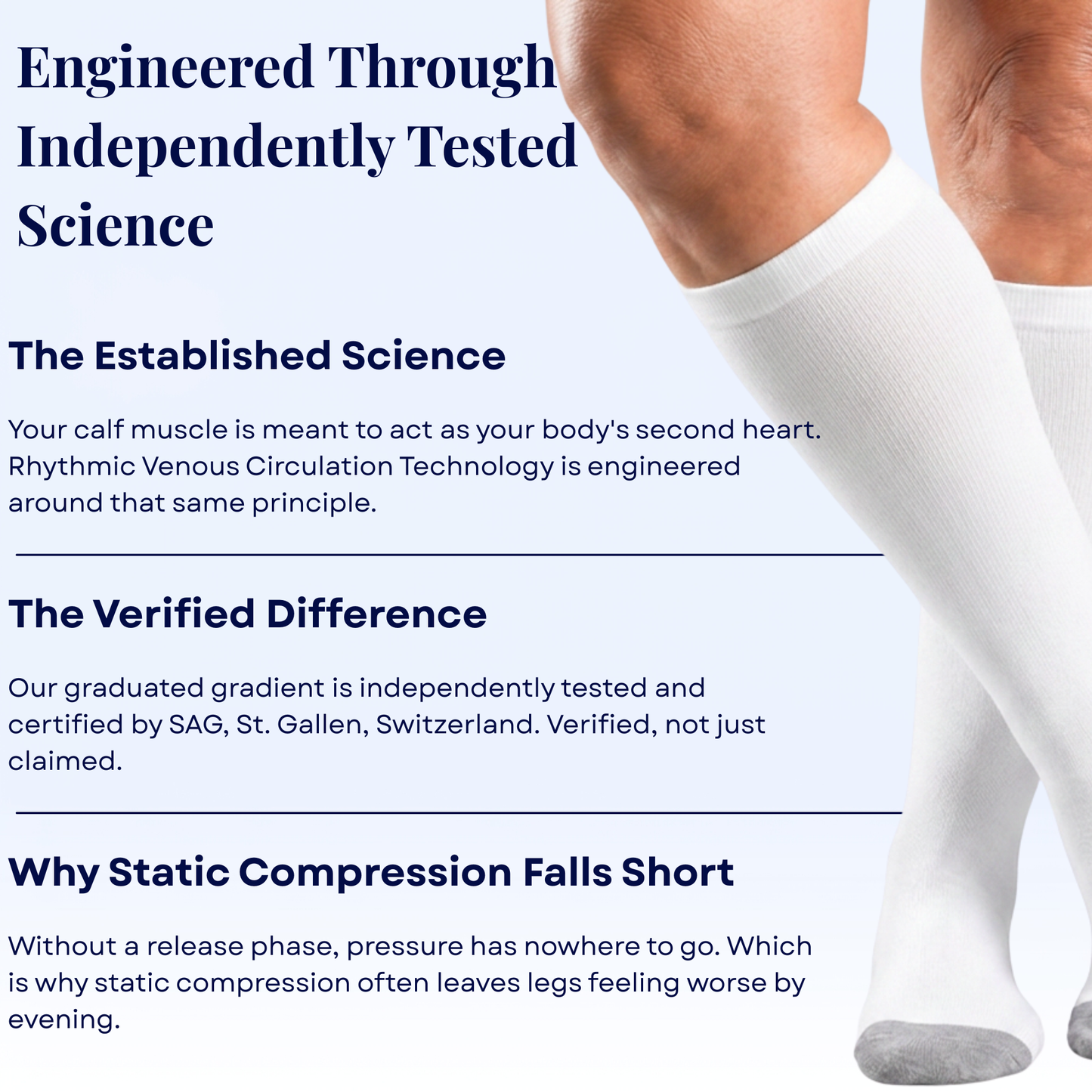 Rhythmic Bamboo Compression Socks